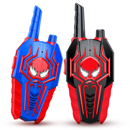 QUIESLE Walkie Talkies for Kids, 2 Way Radio, Outdoor Toys Kids Walkie Talkies for Boys 3-12 Year Old